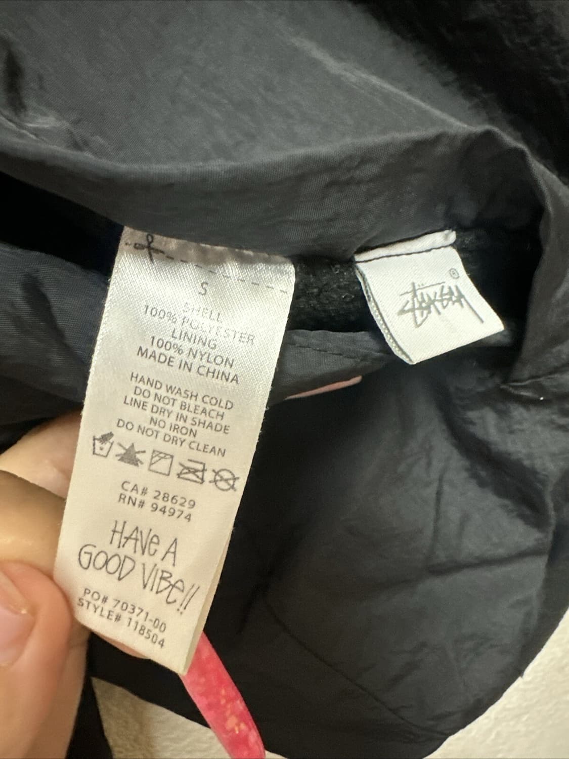 스투시 스네이크스킨 쉐르파 플리스 자켓 상품이미지6