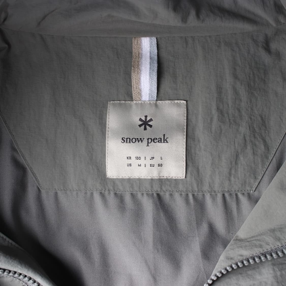 스노우피크 카키 미니멀 포켓 짚업 자켓 L 상품이미지6