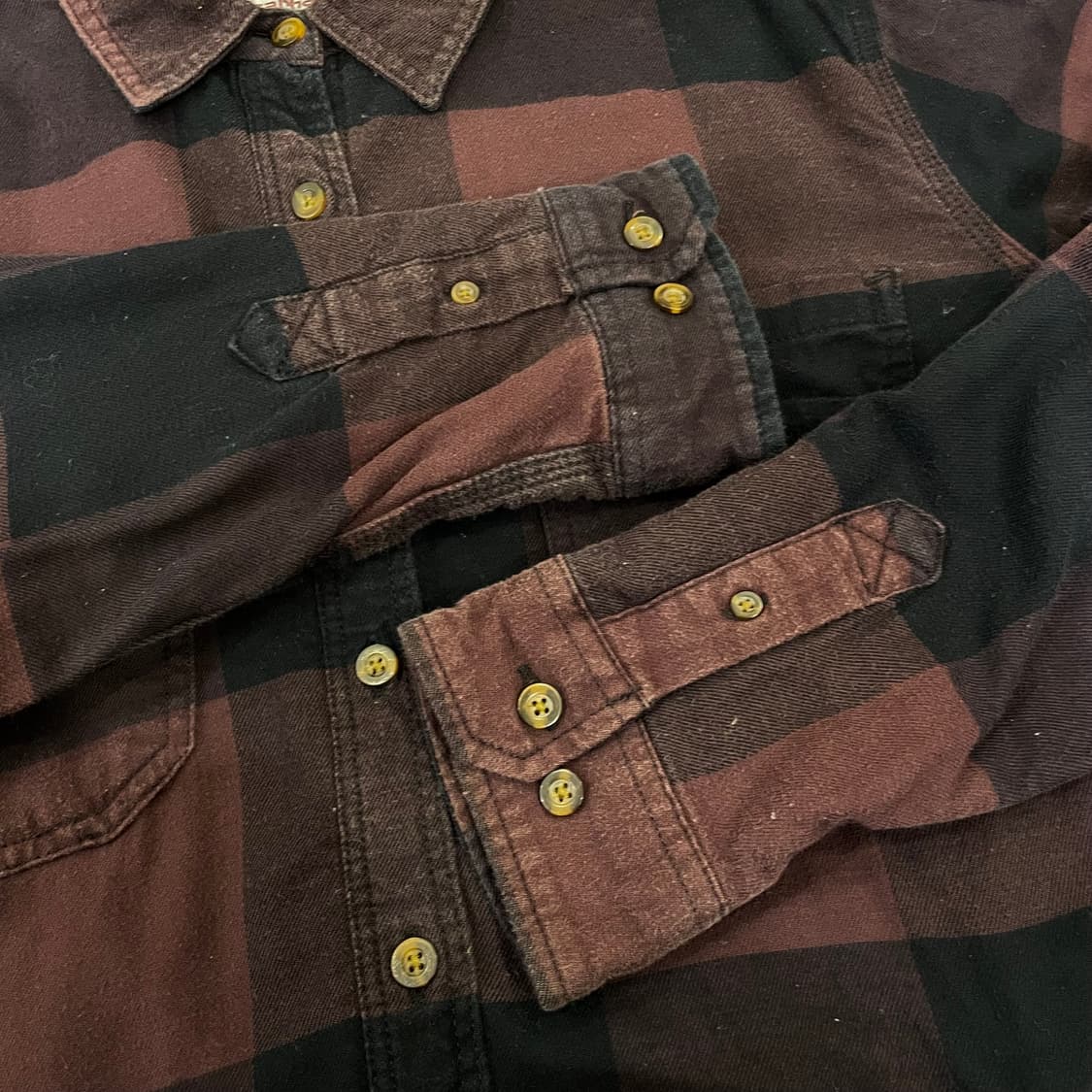 (L) Carhartt 칼하트 플란넬 체크 셔츠 상품이미지7