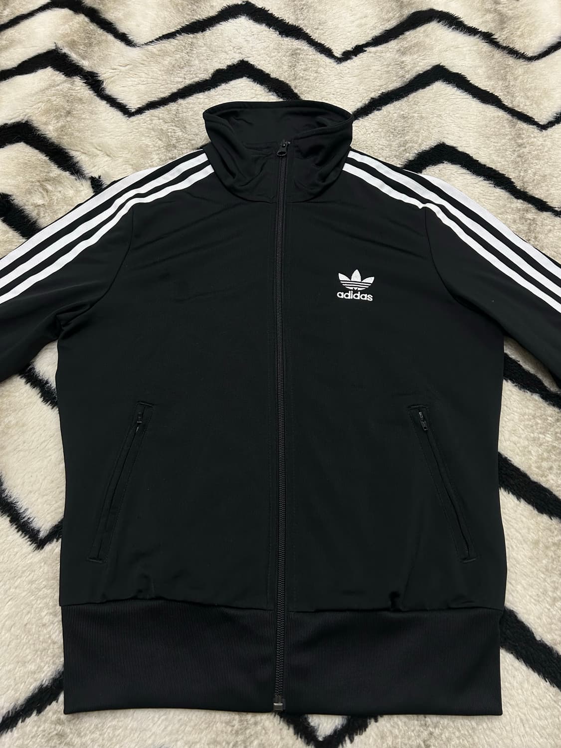 [M]아디다스 빅로고 파이어버드 져지/블랙 상품이미지4