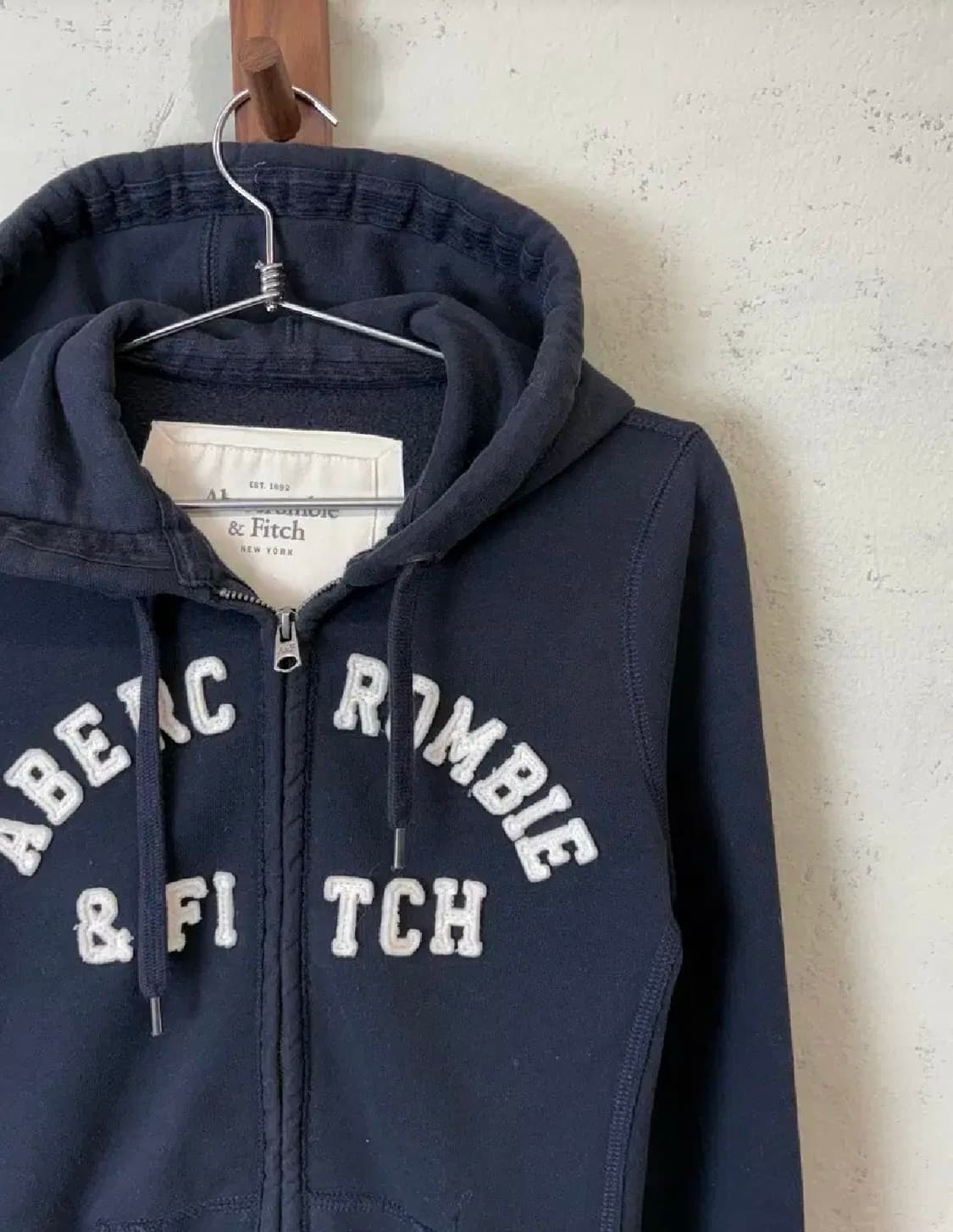 아베크롬비 후드집업 네이비 상품이미지2