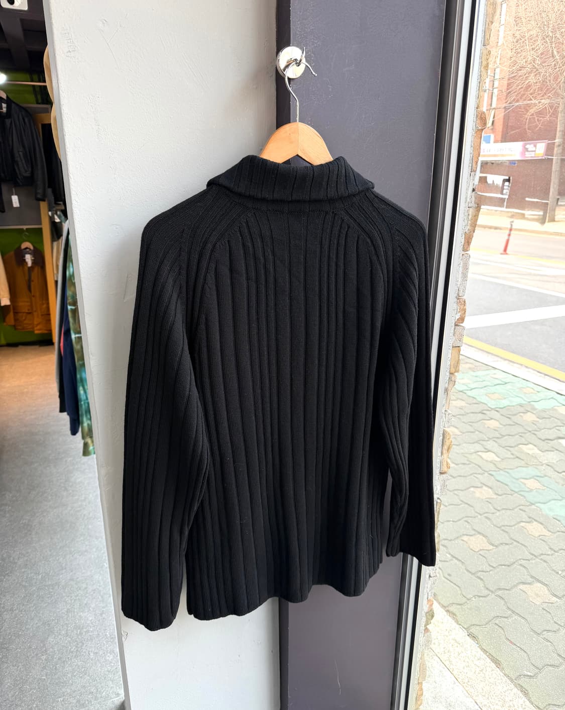 50/ 알마니 꼴레지오니 골지 니트 자켓 상품이미지7