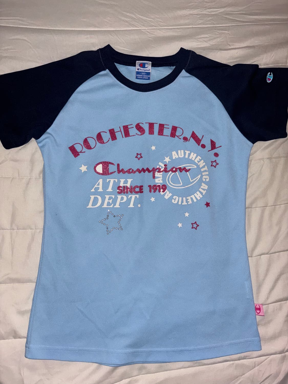 팝갸루 키치 빈티지 챔피온 반팔티 상품이미지1