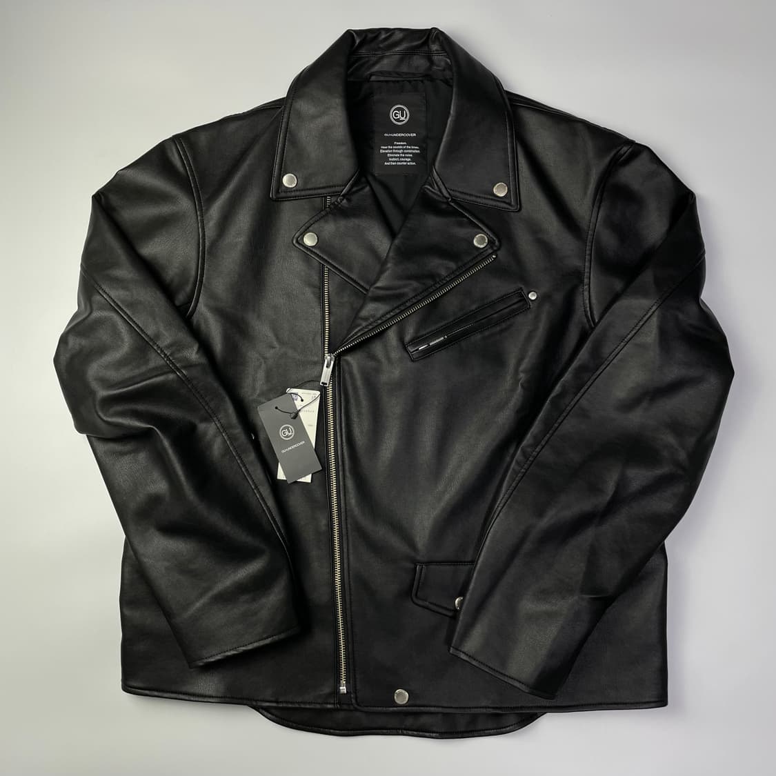 UNDERCOVER GU 언더커버 지유 가죽 자켓 상품이미지1