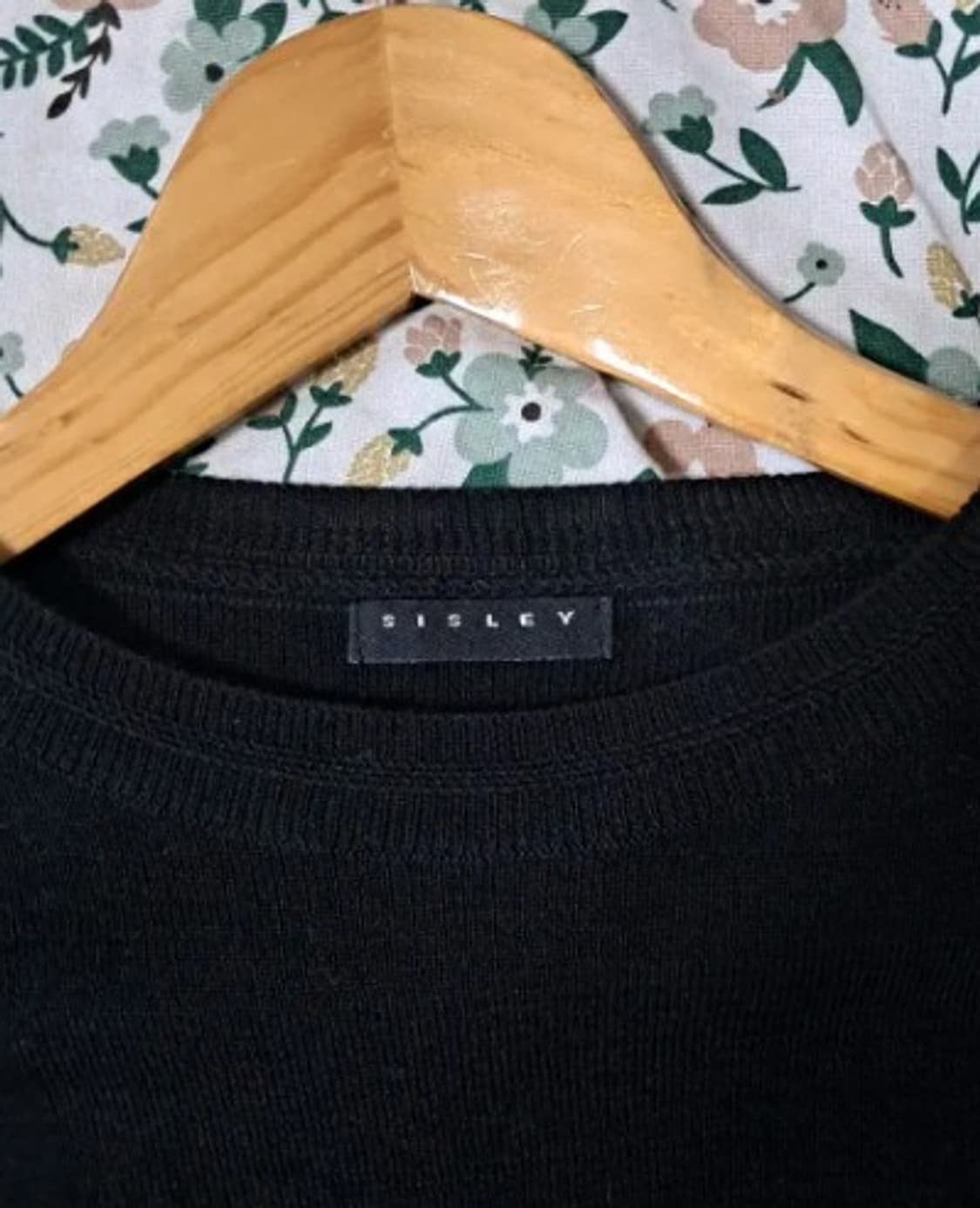 시슬리앏은 여성블랙니트F 상품이미지4