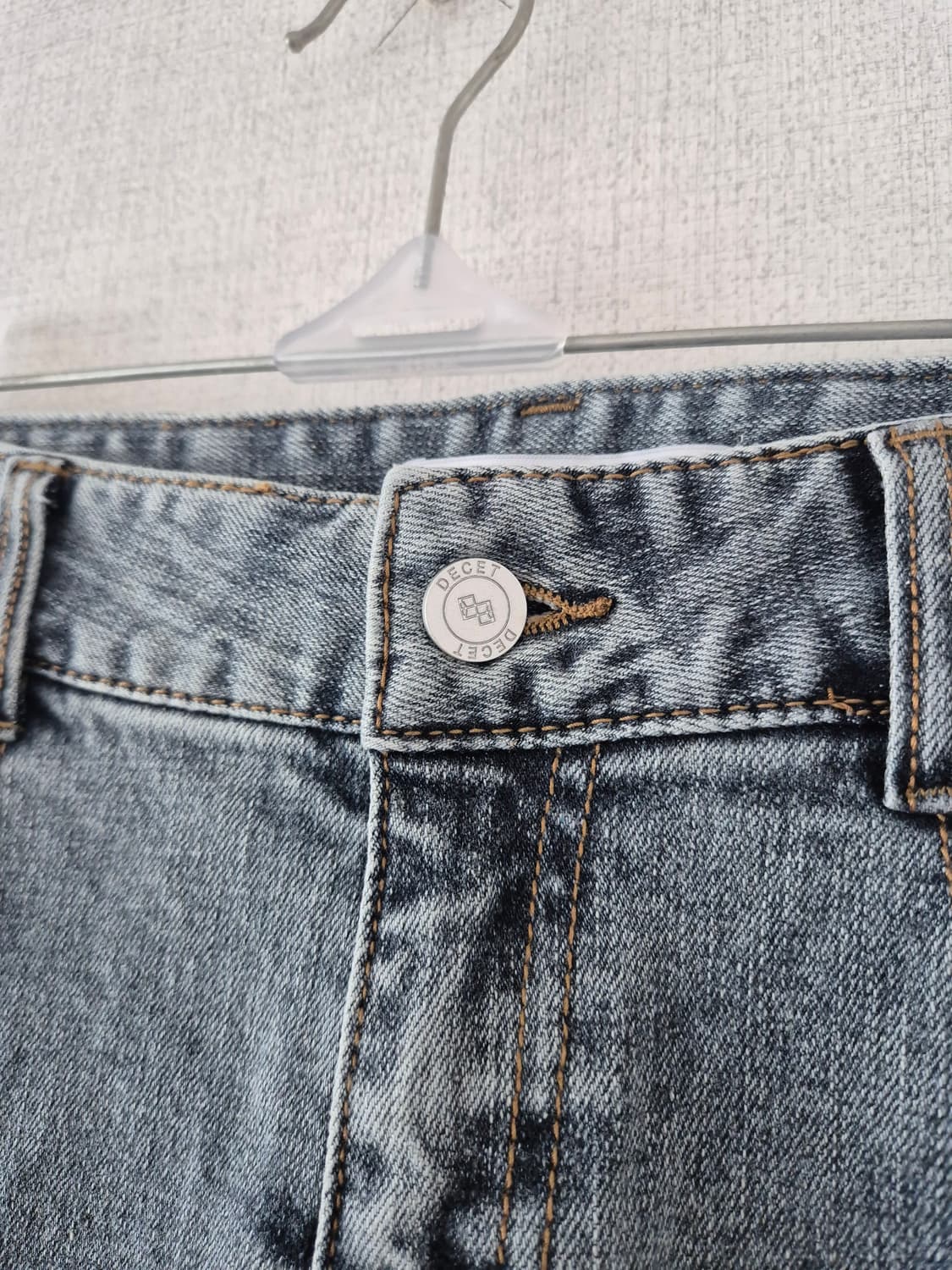 (M) 데케트우먼 커브드 슬림 로우라이즈 부츠컷 진 청바지 상품이미지4