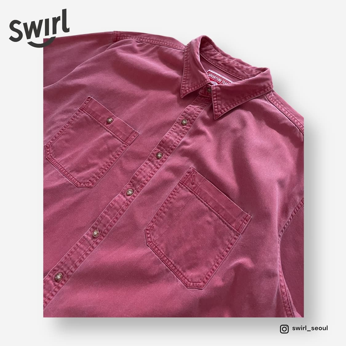 🌊90s Marlboro work shirts 상품이미지3