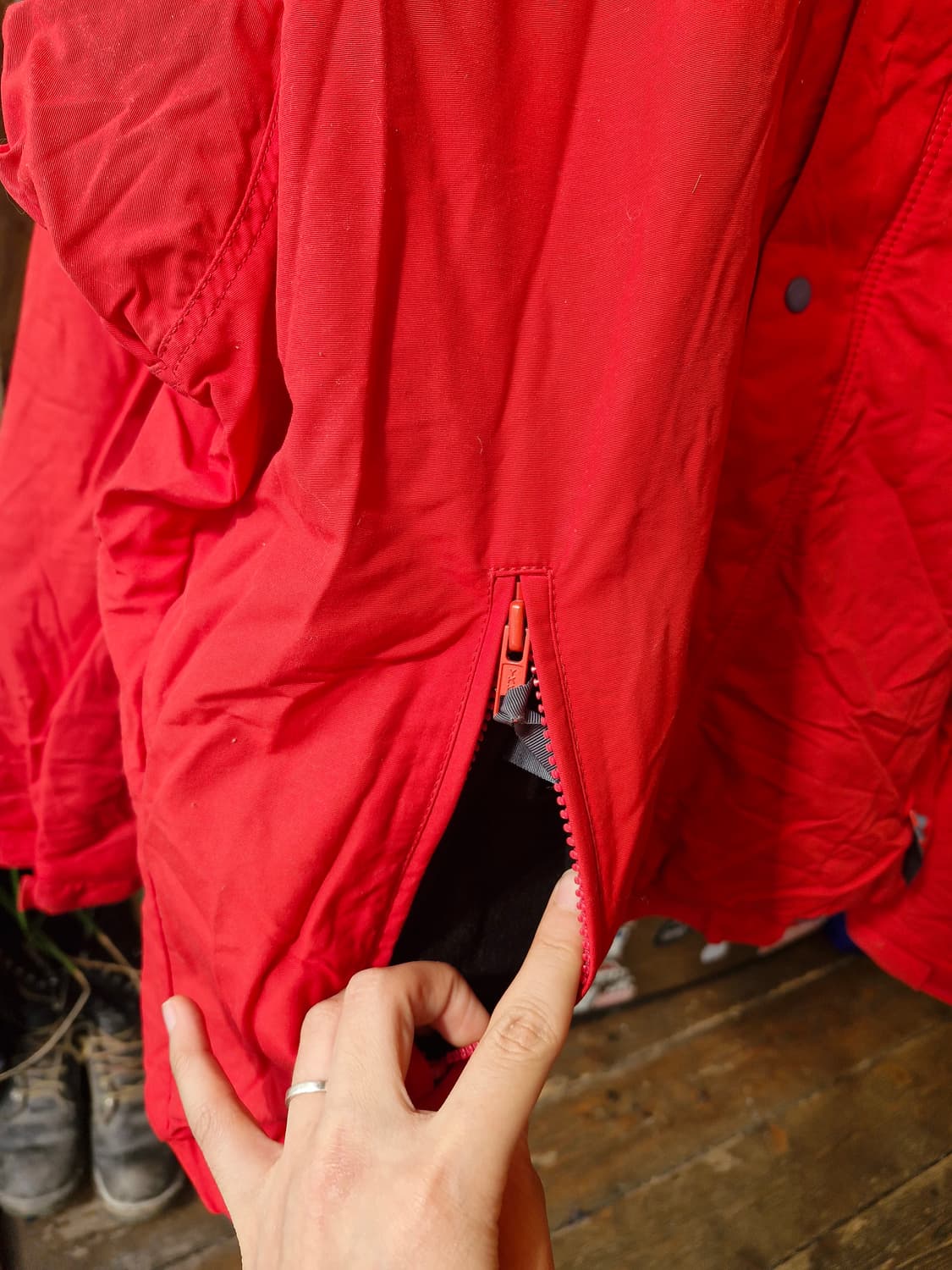 Z-487 파타고니아 쉘드 신칠라 봄버 웜업 자켓  상품이미지4