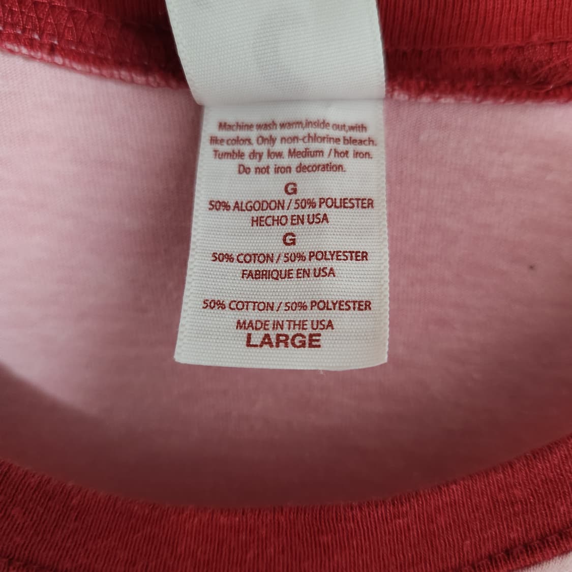 G897 [L] CANVAS USA 반팔 티셔츠 상품이미지3