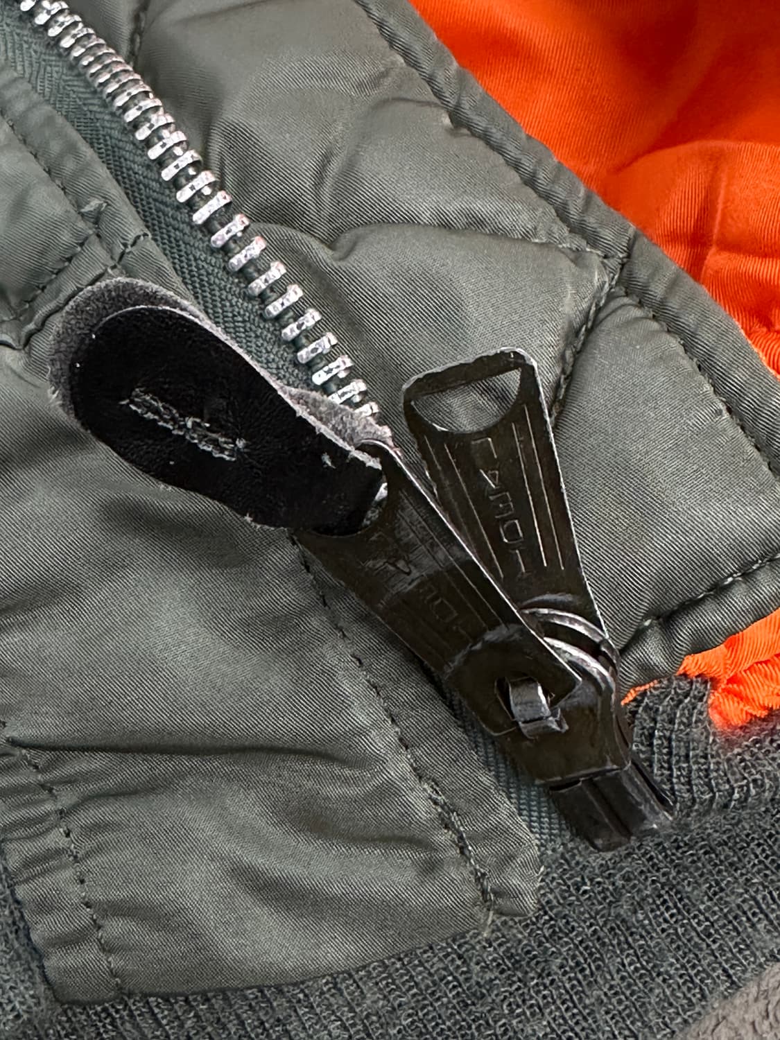 90s USAF Alpha 리버시블 MA-1 자켓 L 상품이미지9