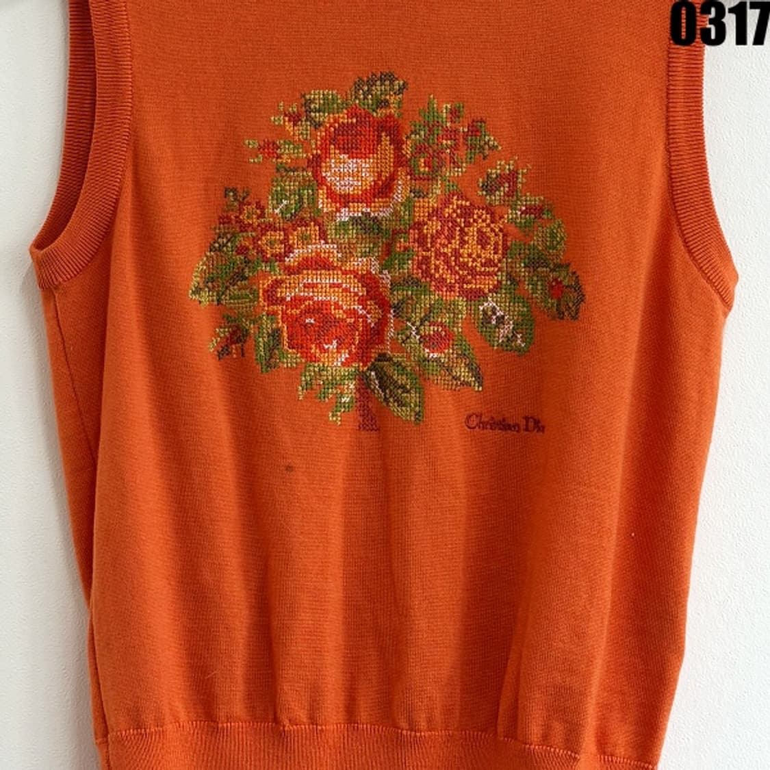 크리스찬 디올 스포츠 라인 니트 베스트 S 0317 상품이미지3