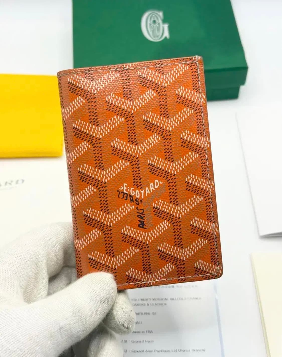 [정품/OS] 고야드 생피에르 오렌지 상품이미지1