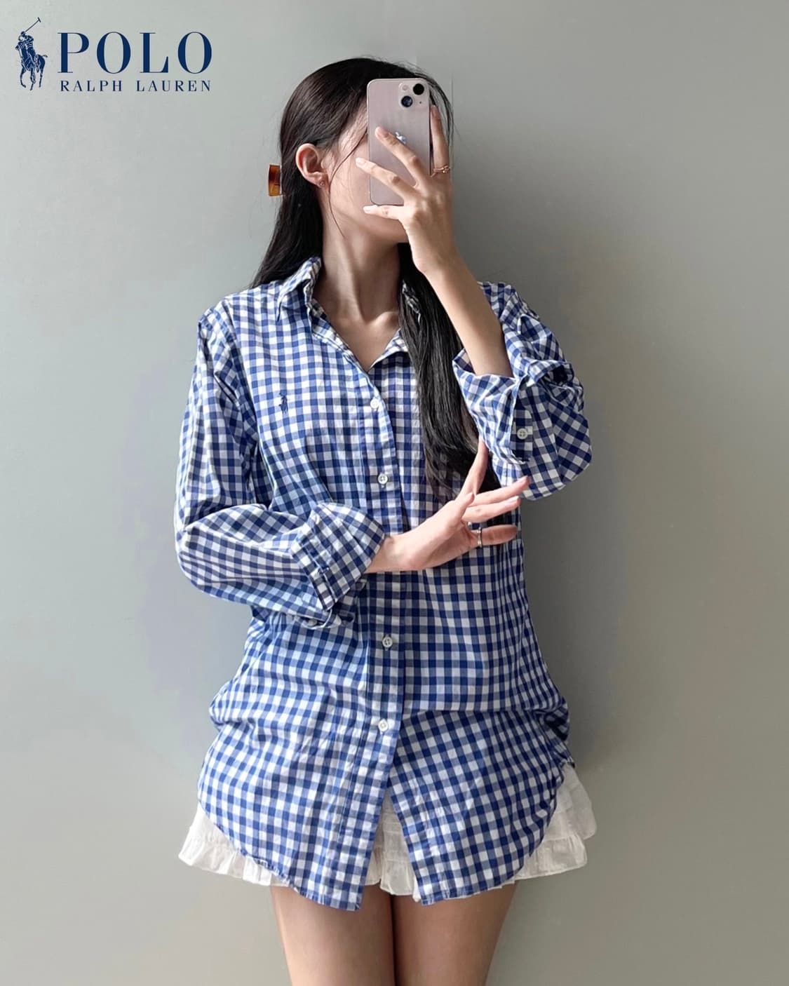 폴로 체크 셔츠  상품이미지2