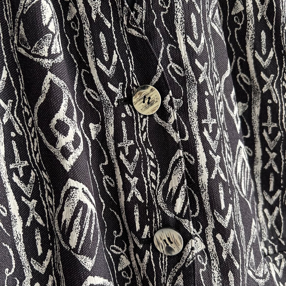 Vintage Pattern Single Jacket  상품이미지3