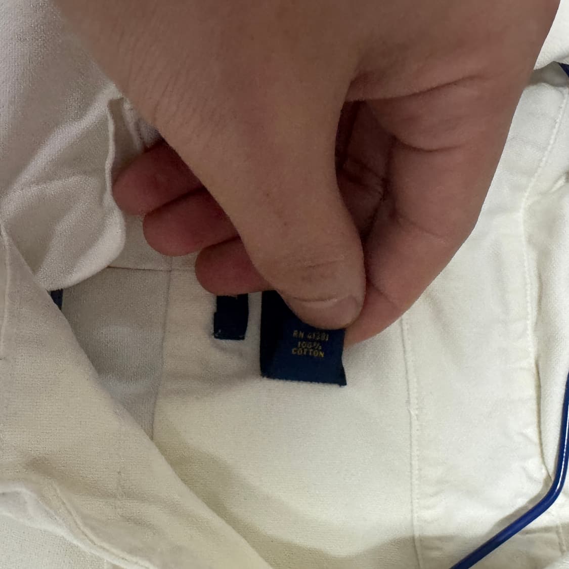 폴로랄프로렌 슬림핏 화이트셔츠 S사이즈 상품이미지4