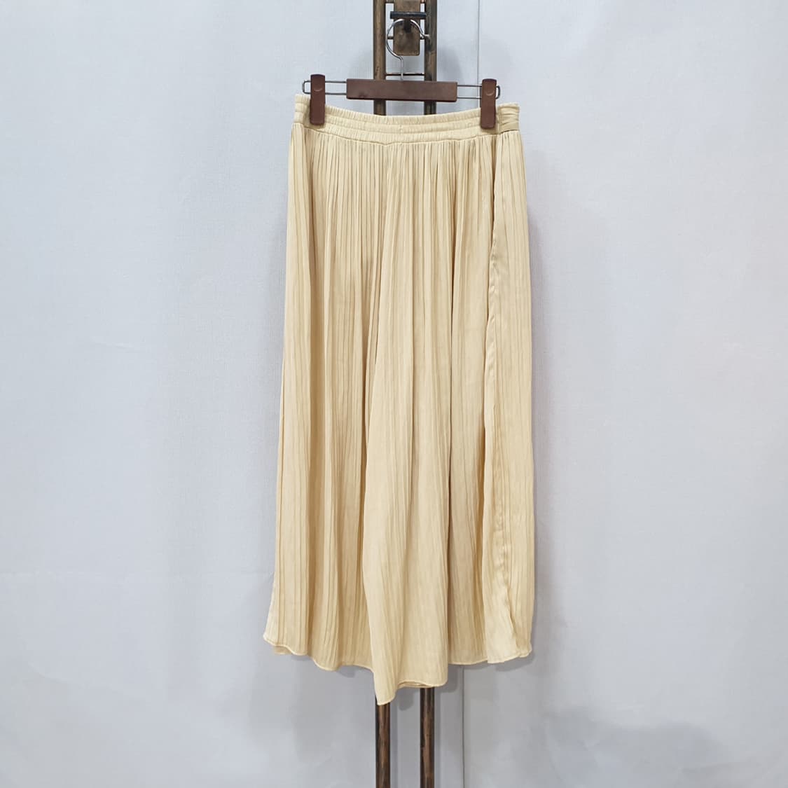 자라 플리츠 와이드 팬츠 M(28) 상품이미지4