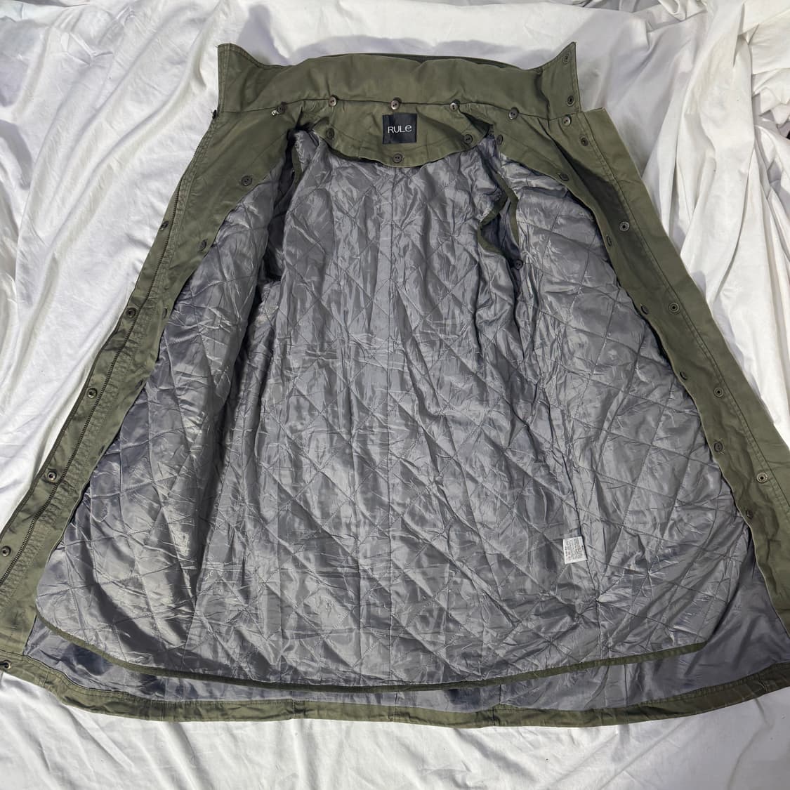 빈티지 밀리터리 야상 코트 y2k lgb goa 상품이미지9