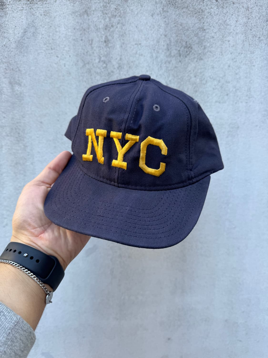 90s 스투시 NYC 로고 볼캡 상품이미지2