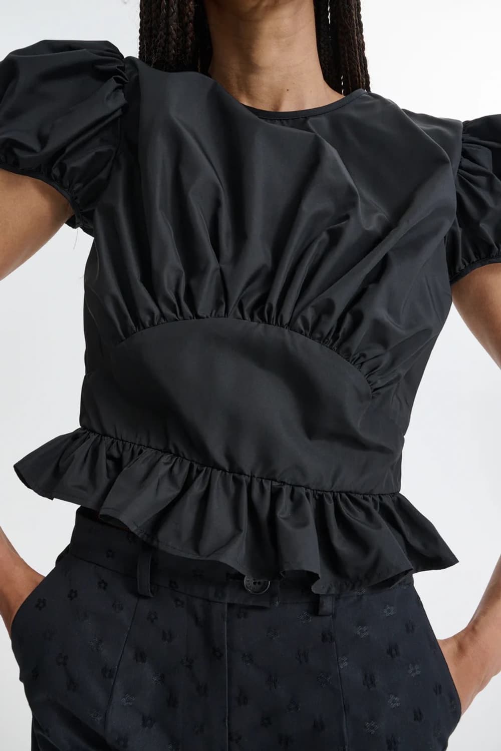 [8,10]세실리에 반센 26ss CBCRISTOBAL 블라우스/블랙 상품이미지4