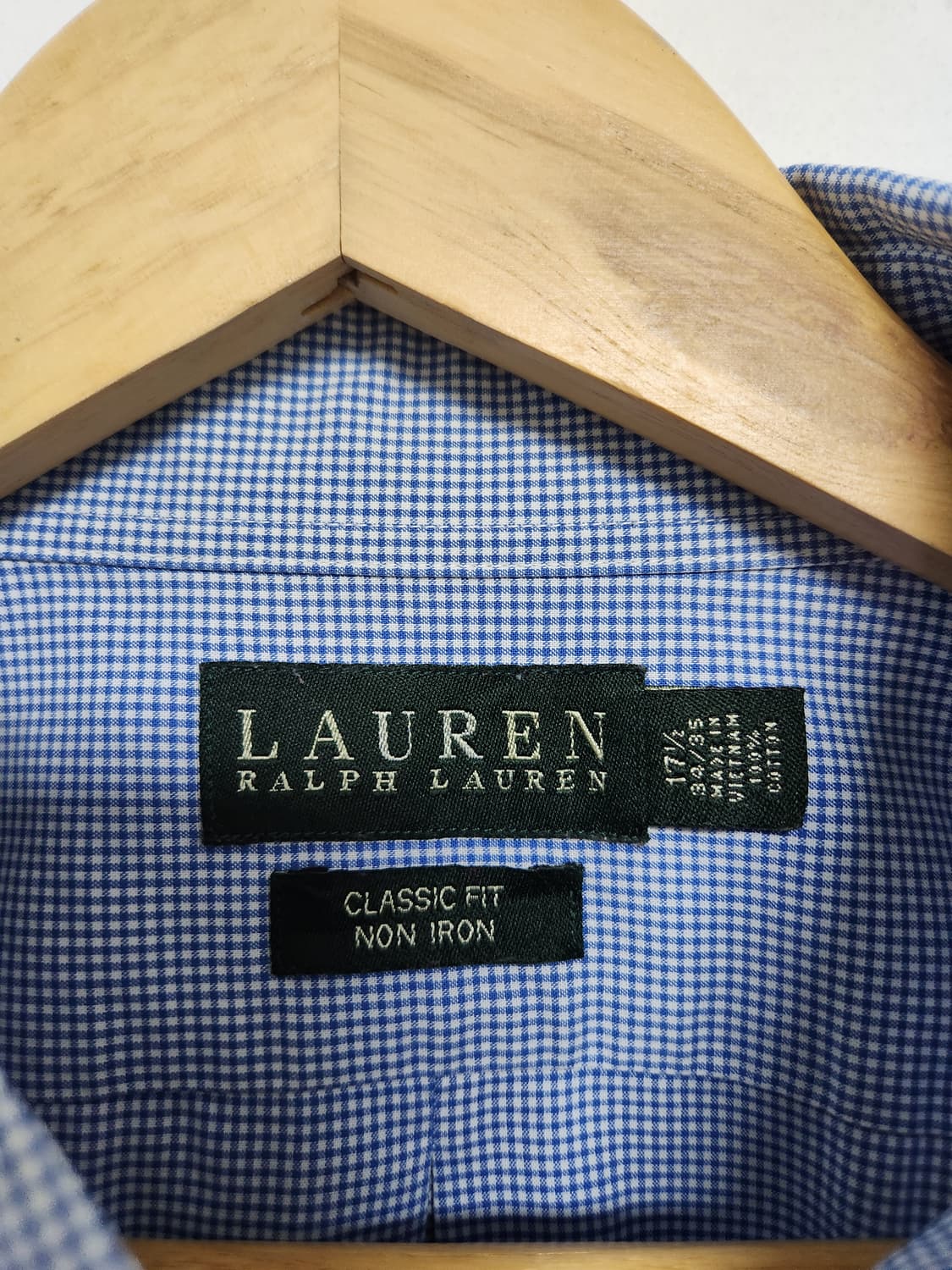 폴로Polo 체크 셔츠 XL - S180 상품이미지4