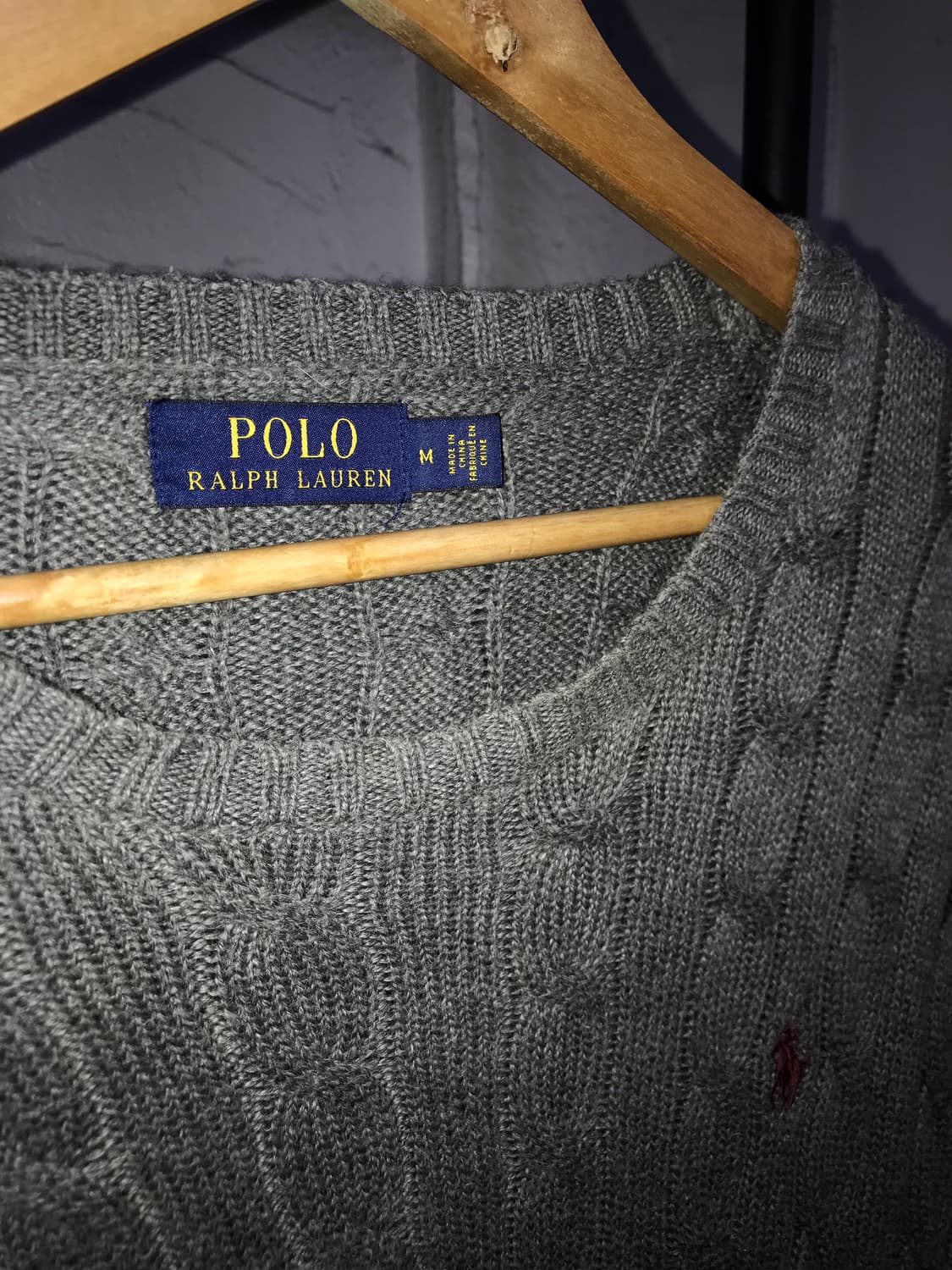 Polo Ralph Lauren Grey Twisted Knitwear 상품이미지8