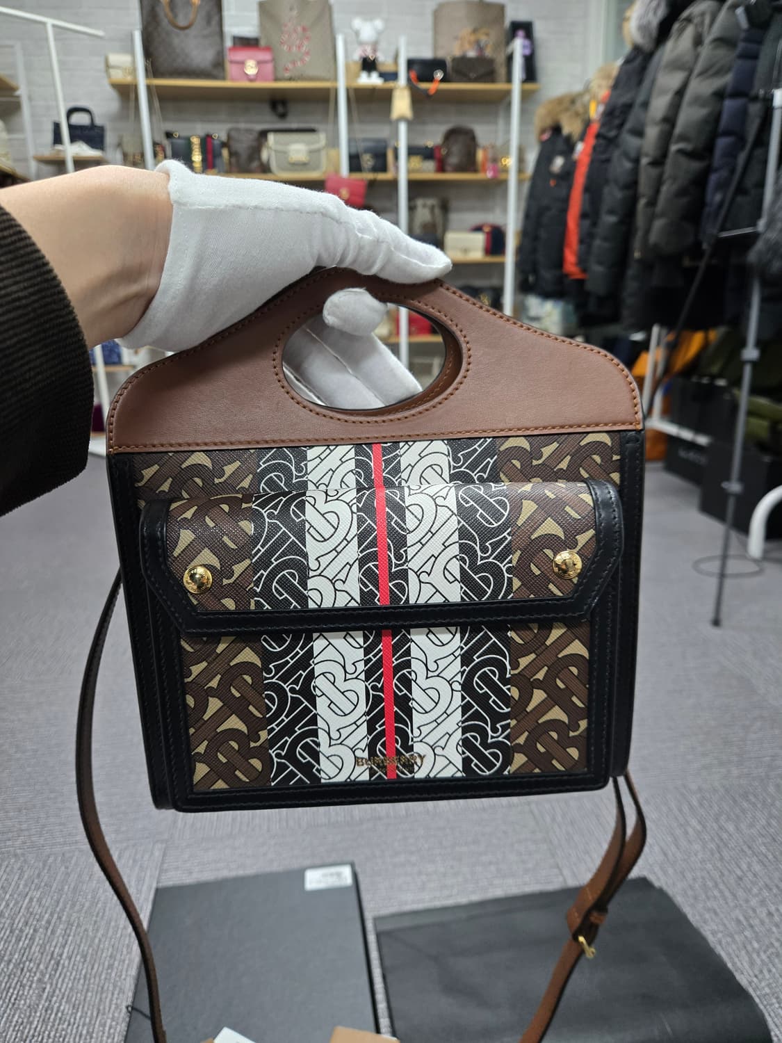 [특가][정품] 버버리 스프라이트 토트 숄더백 상품이미지2