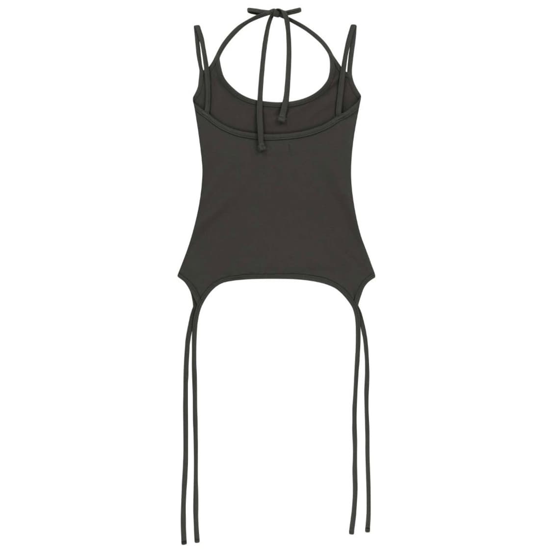 coyseio 코이세이오 홀터 스트랩 슬리브리스 차콜 상품이미지7