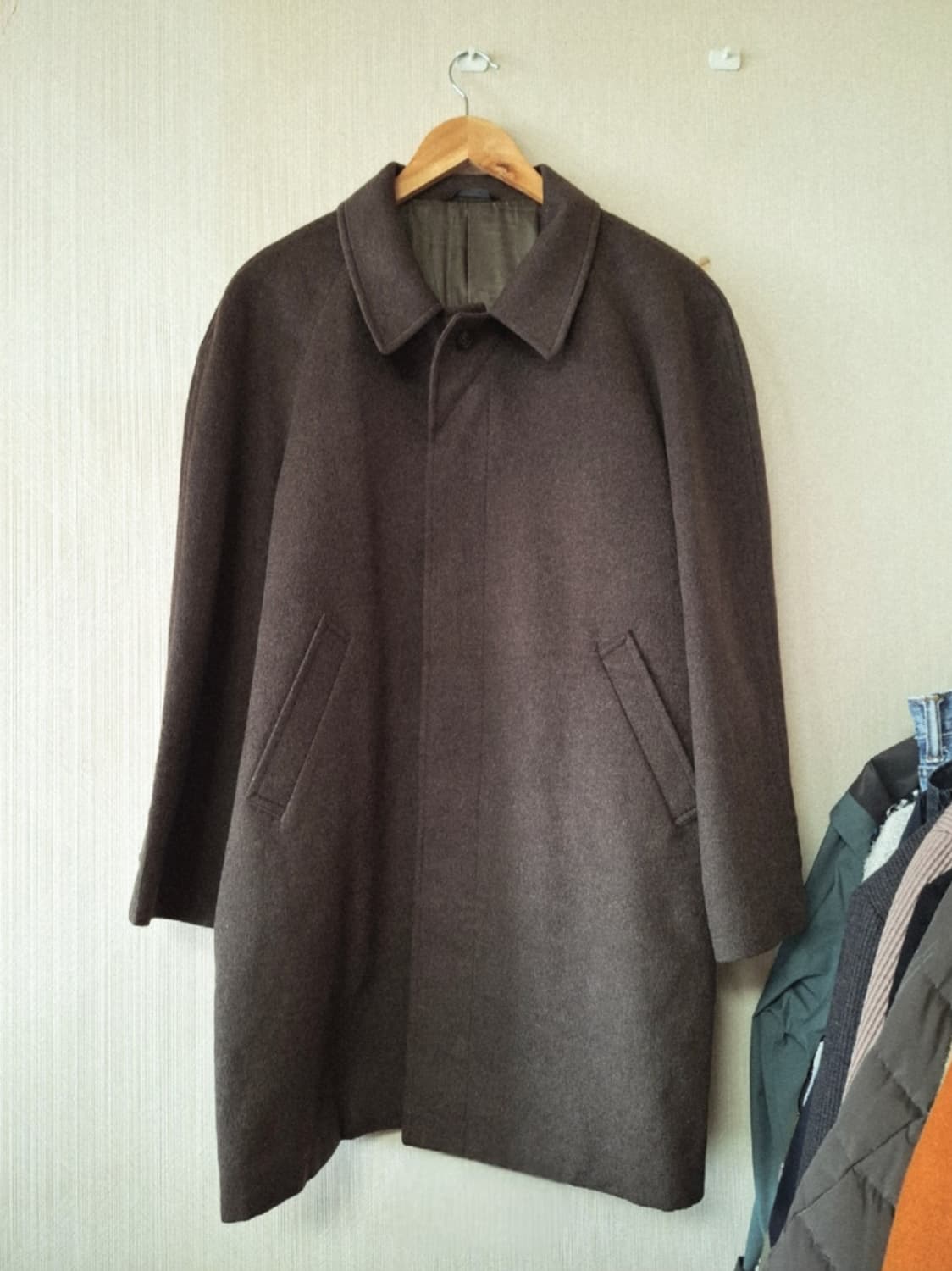 일본빈티지 캐시미어100 코트 (여성77가능) 상품이미지1
