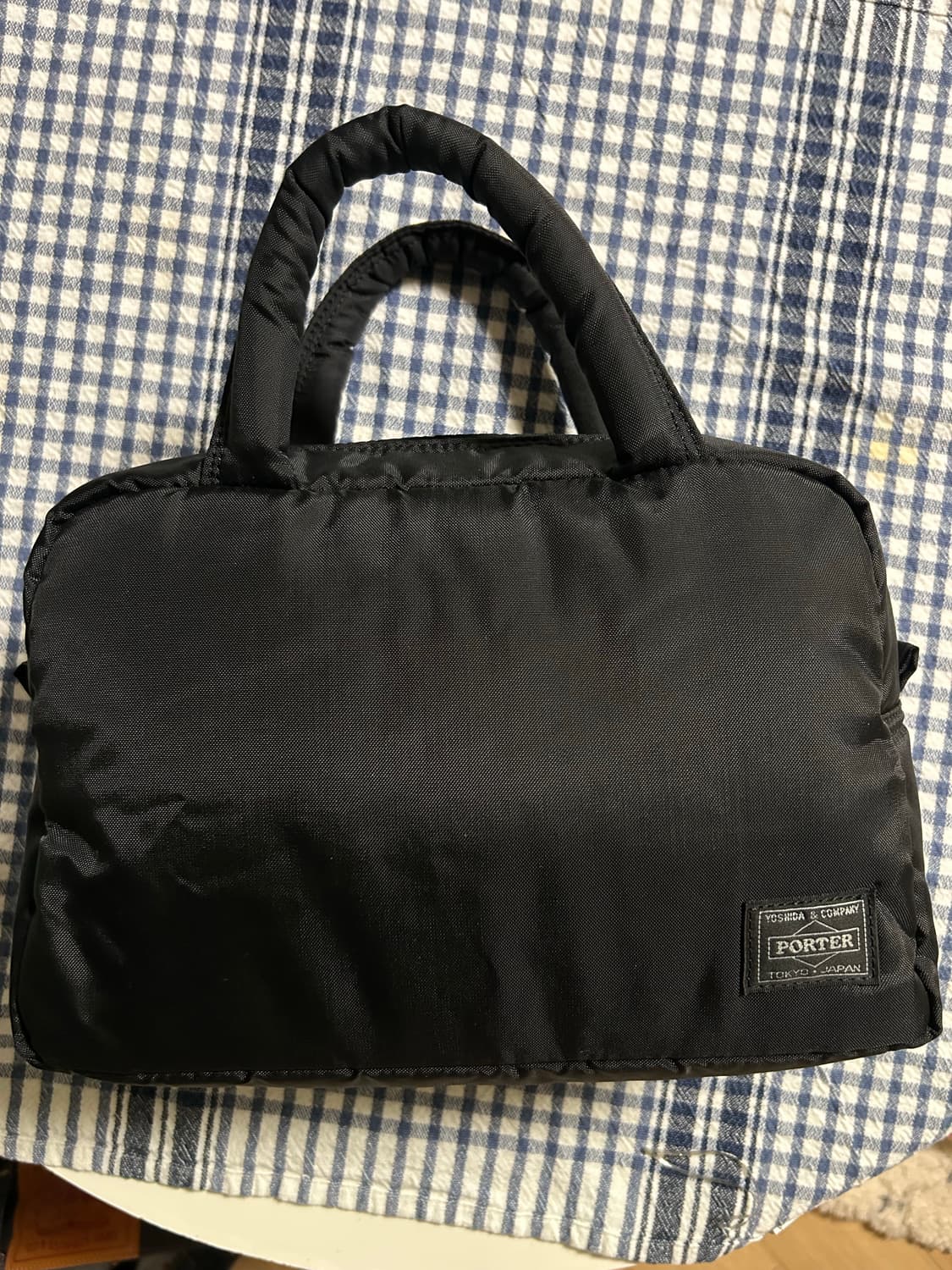 꼼데가르송 포터 토트백 블랙 상품이미지1