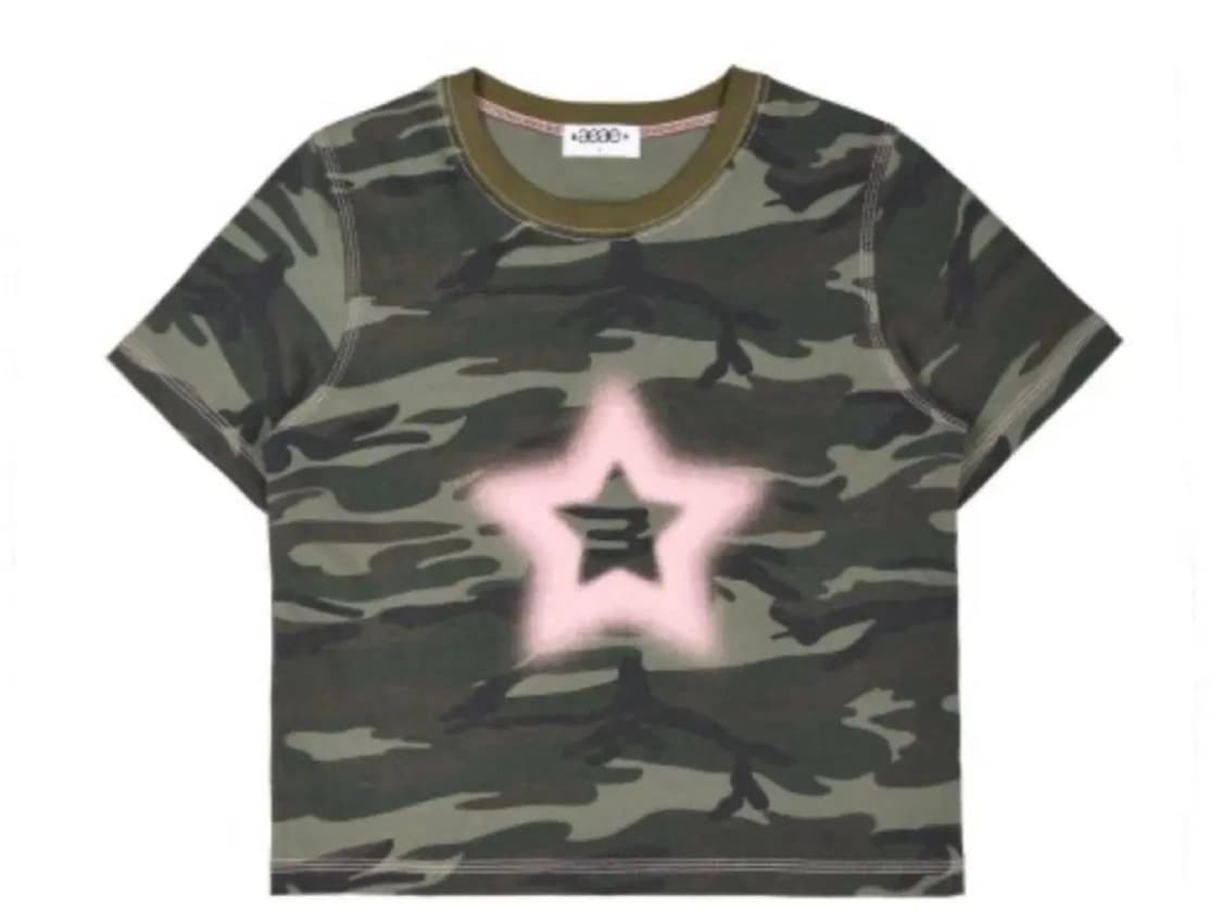 AEAE 에이이에이이 카고 크롭 반팔티 상품이미지1