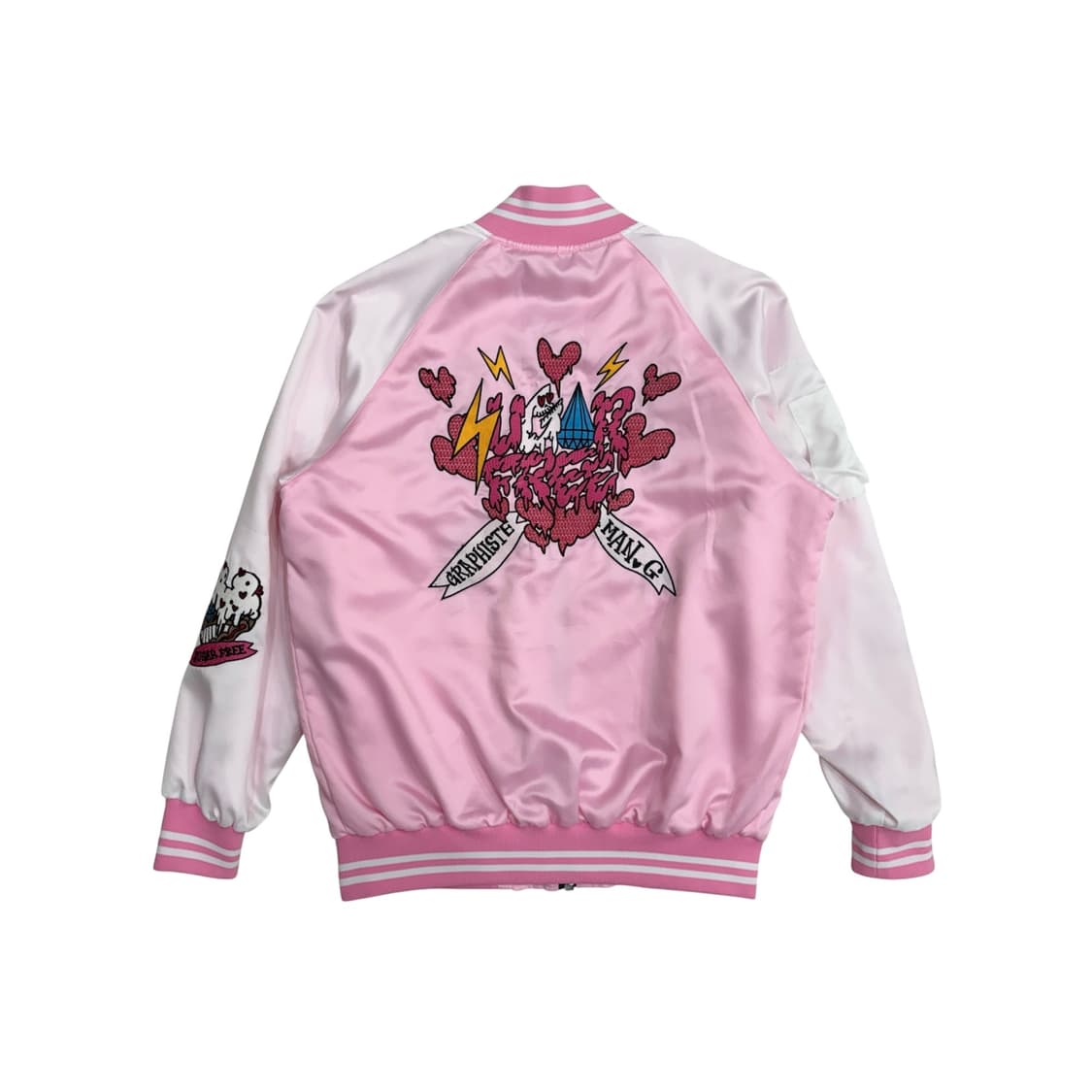 그라피스트 만지 핑크 스카잔 자켓 F 상품이미지2