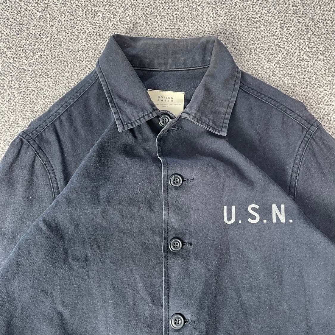 Usn 네이비 셔츠 상품이미지3