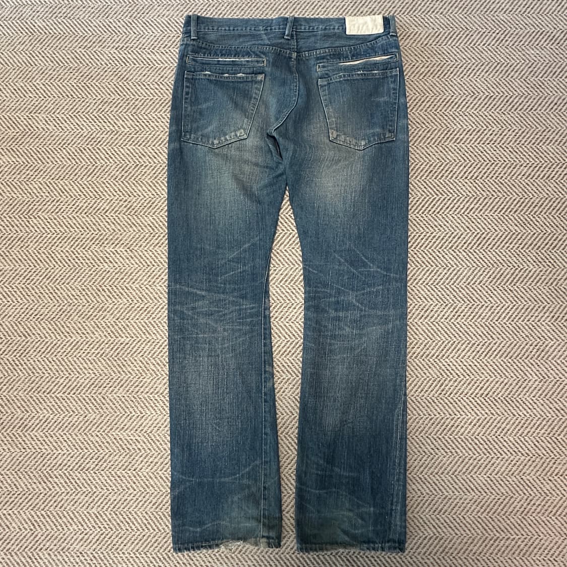 WHITE LINE japan made patchwork jeans 상품이미지2