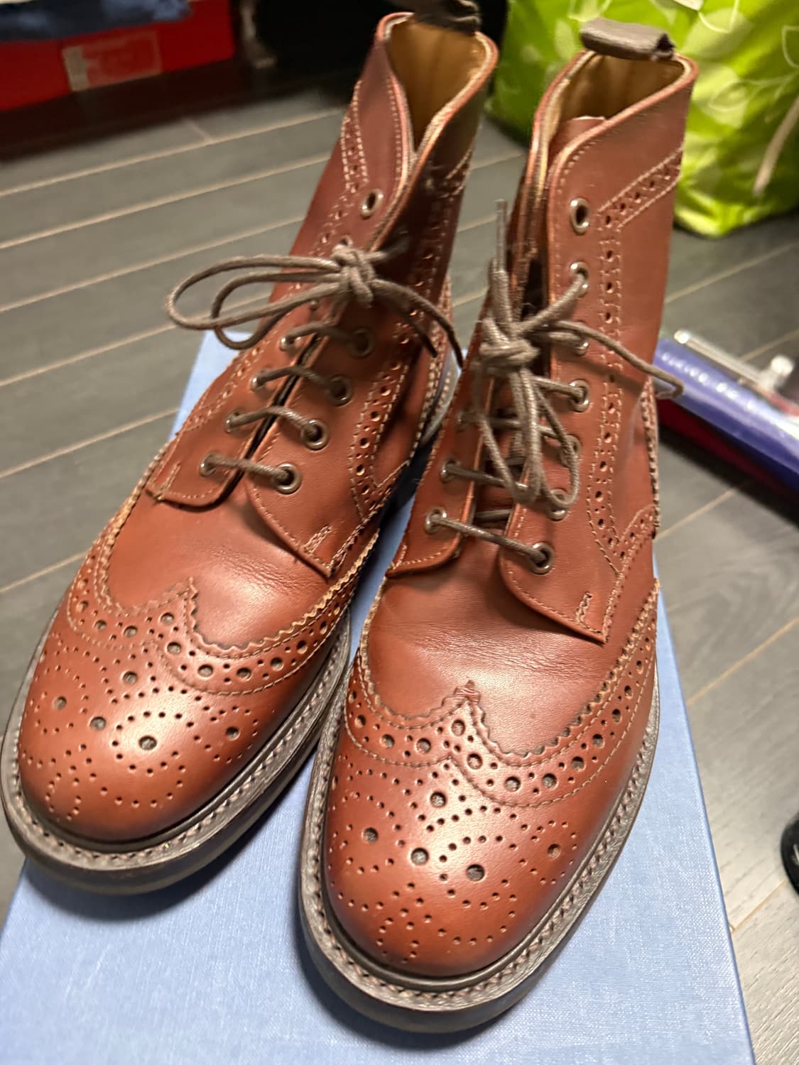 샌더스 챌든햄 브로그 부츠 상품이미지2