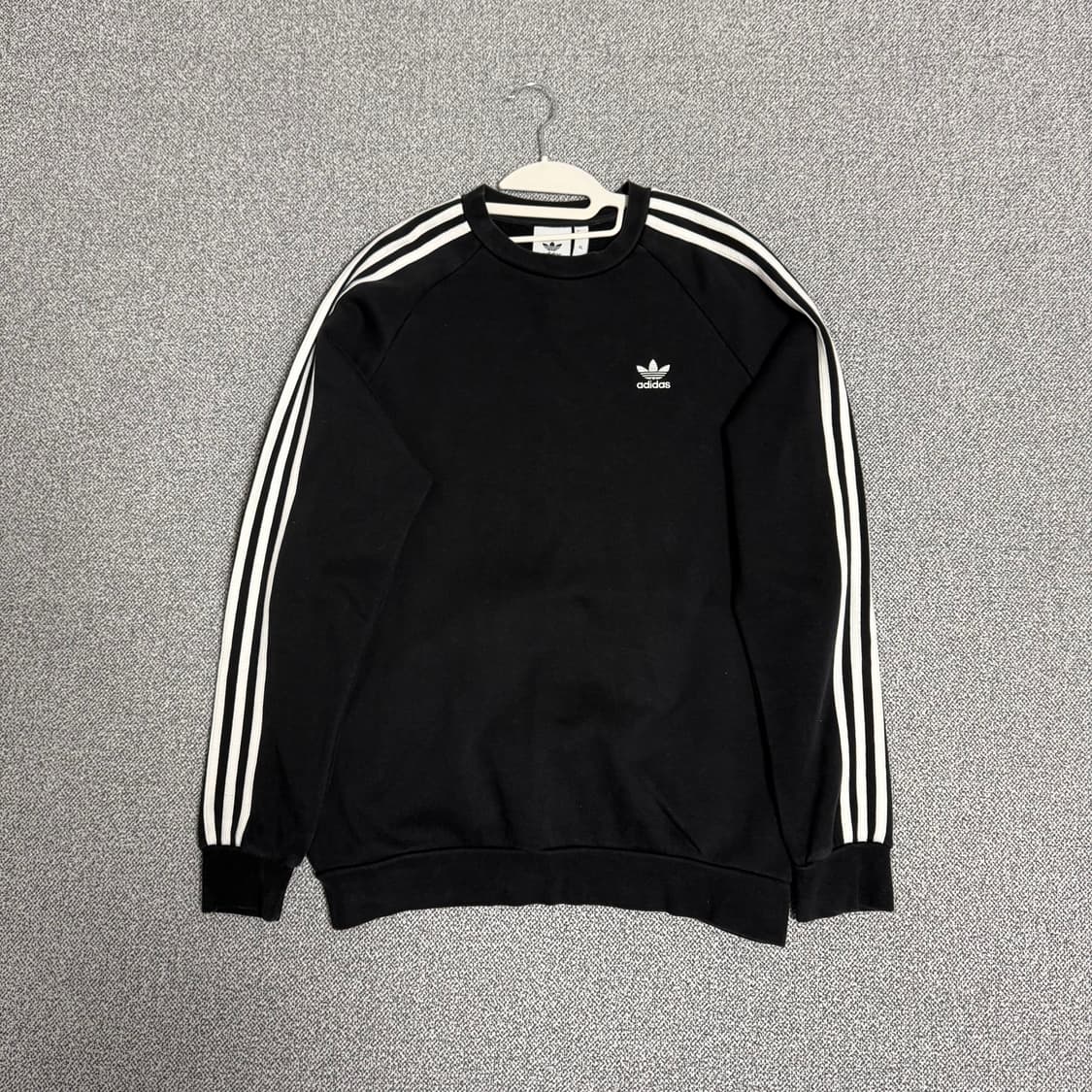 아디다스 파이어버드 맨투맨 블랙 XL 긴팔 상품이미지1