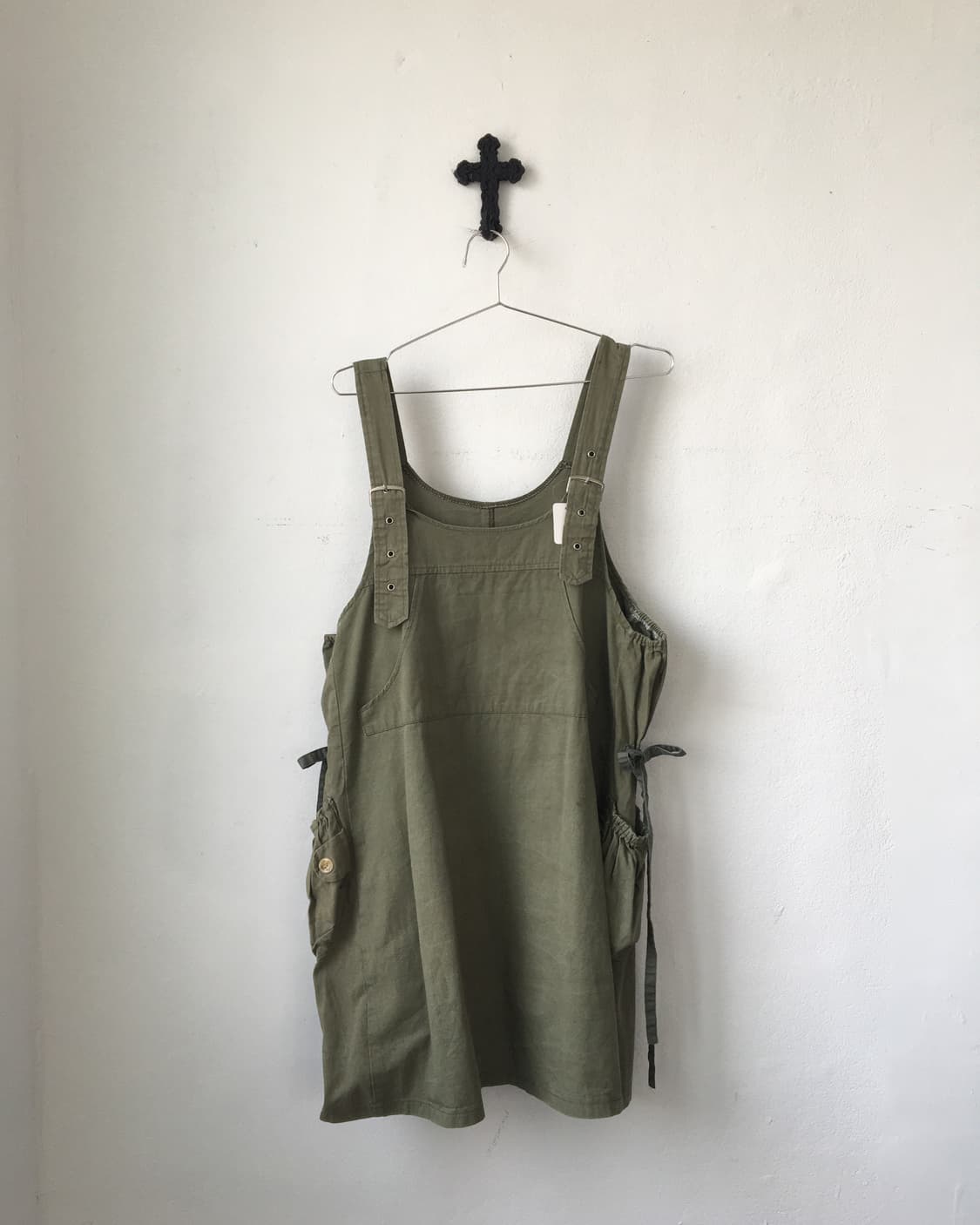 Side pocket point suspender onepiece 상품이미지2