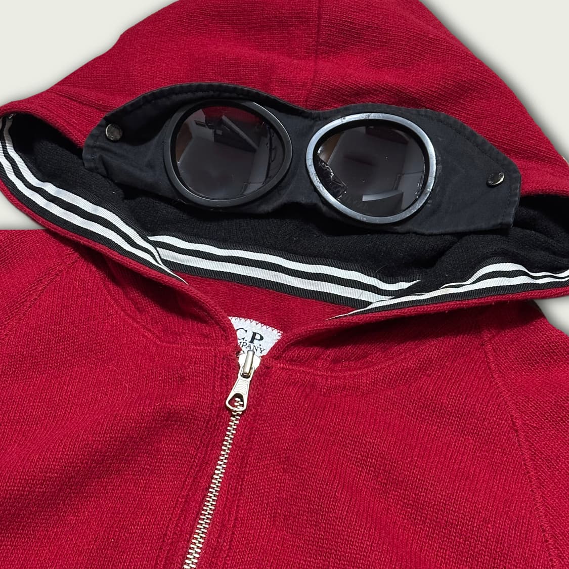 00s Cp컴퍼니 고글 니트집업 상품이미지2