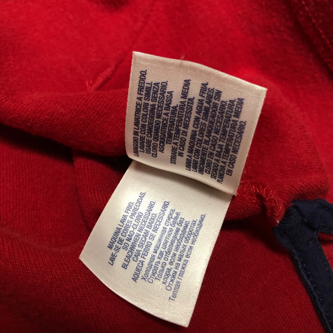 폴로 랄프로렌 후드티 딥레드 상품이미지5