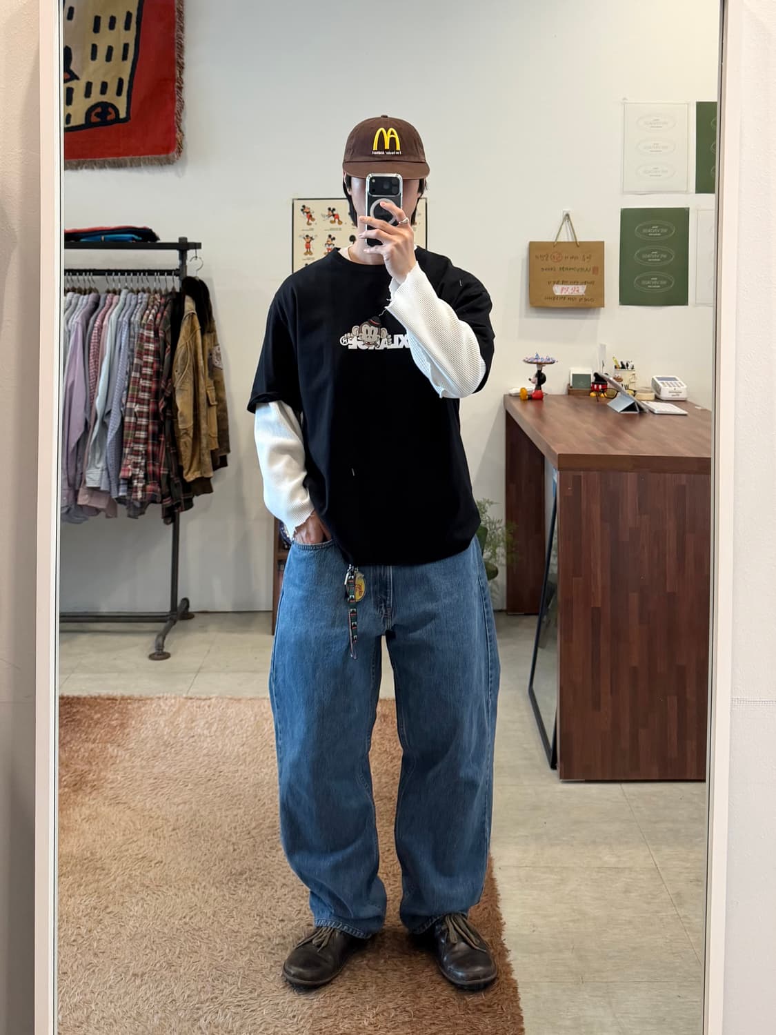 XLarge 엑스라지 컷오프 반팔 티셔츠 상품이미지2