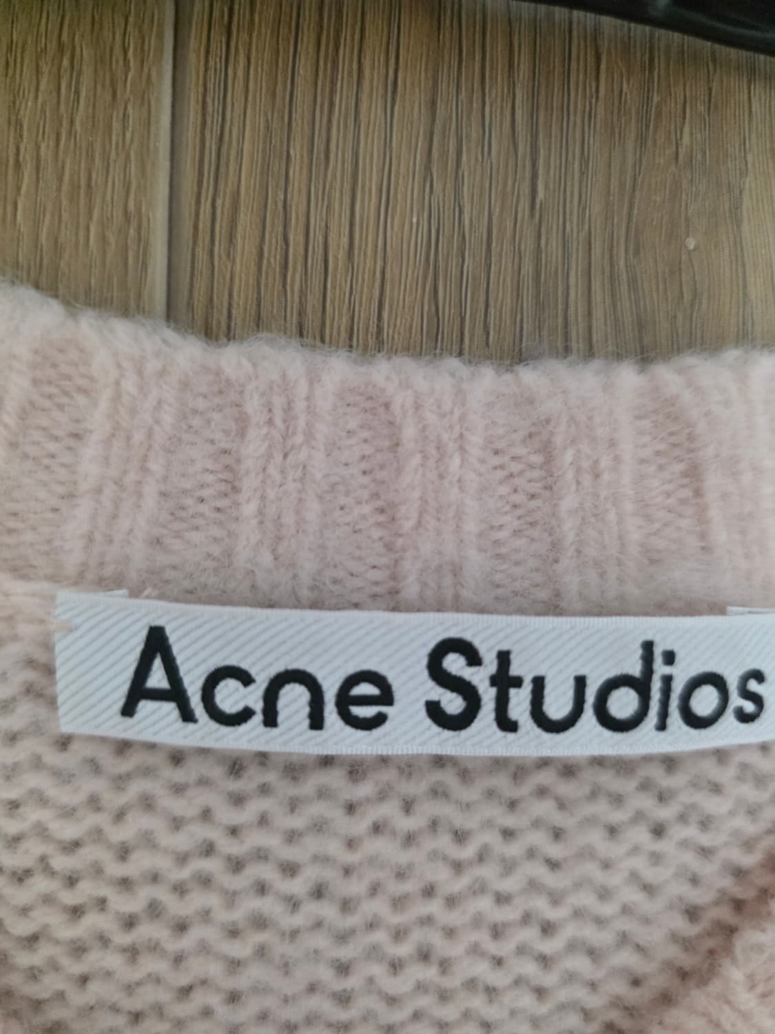 아크네스튜디오 핑크 모헤어 니트 xxl 상품이미지3