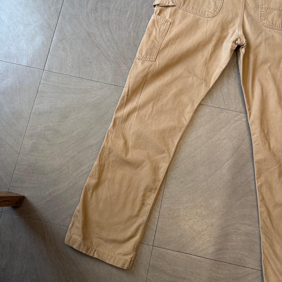 칼하트 오리지널 베이지 카펜터 팬츠  상품이미지3