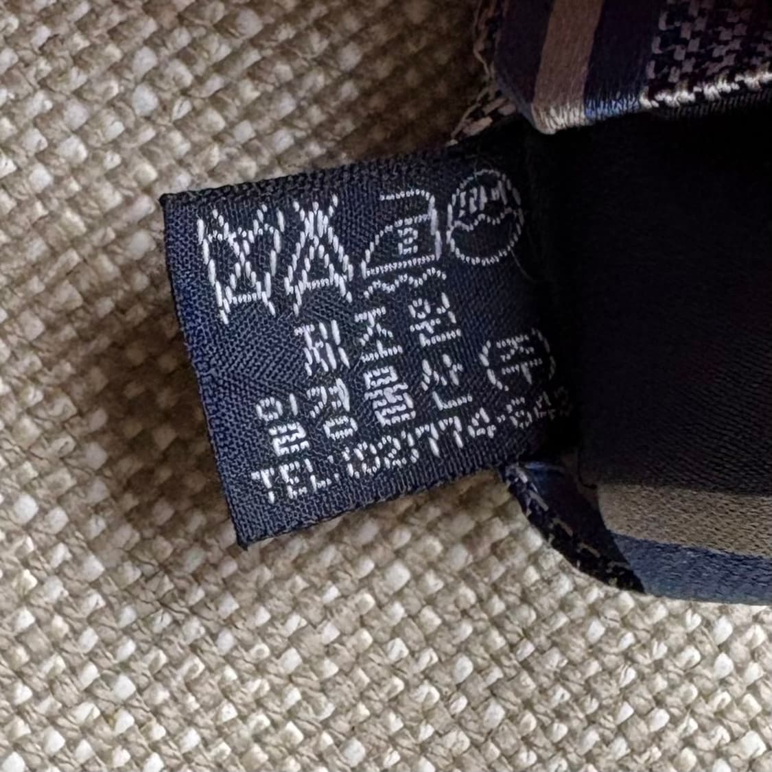 90s 폴로 랄프로렌 쉴드 레지멘탈 실크 타이 상품이미지8