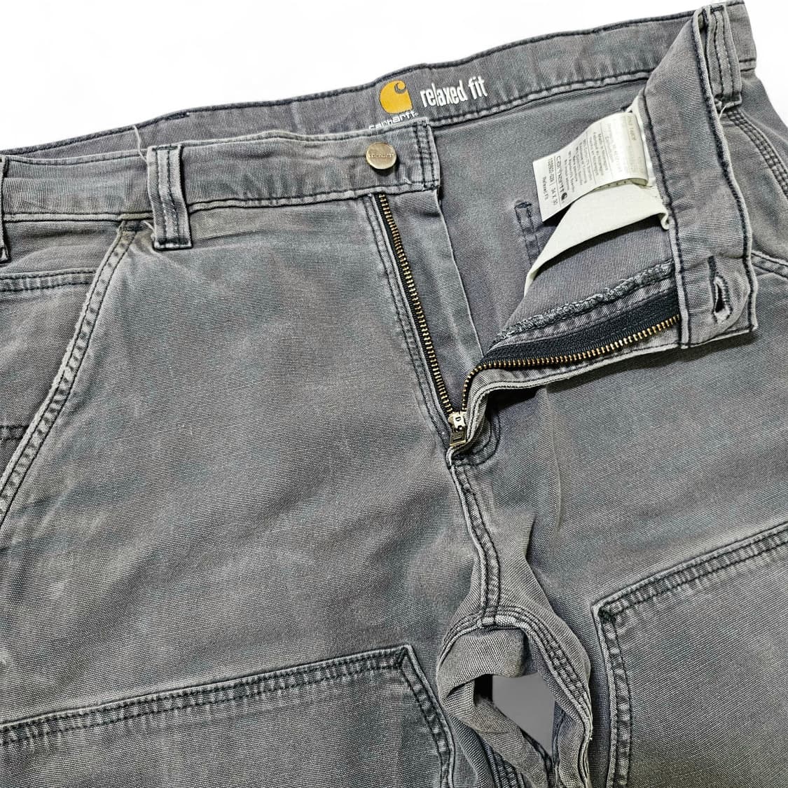 [34X30][칼하트]러기드 플렉스®릭비 더블니 워크 팬츠 상품이미지4