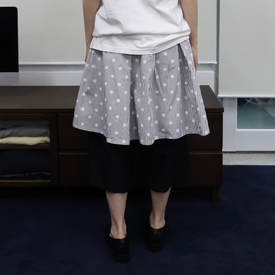 Gomme stripe dot skirt 상품이미지2
