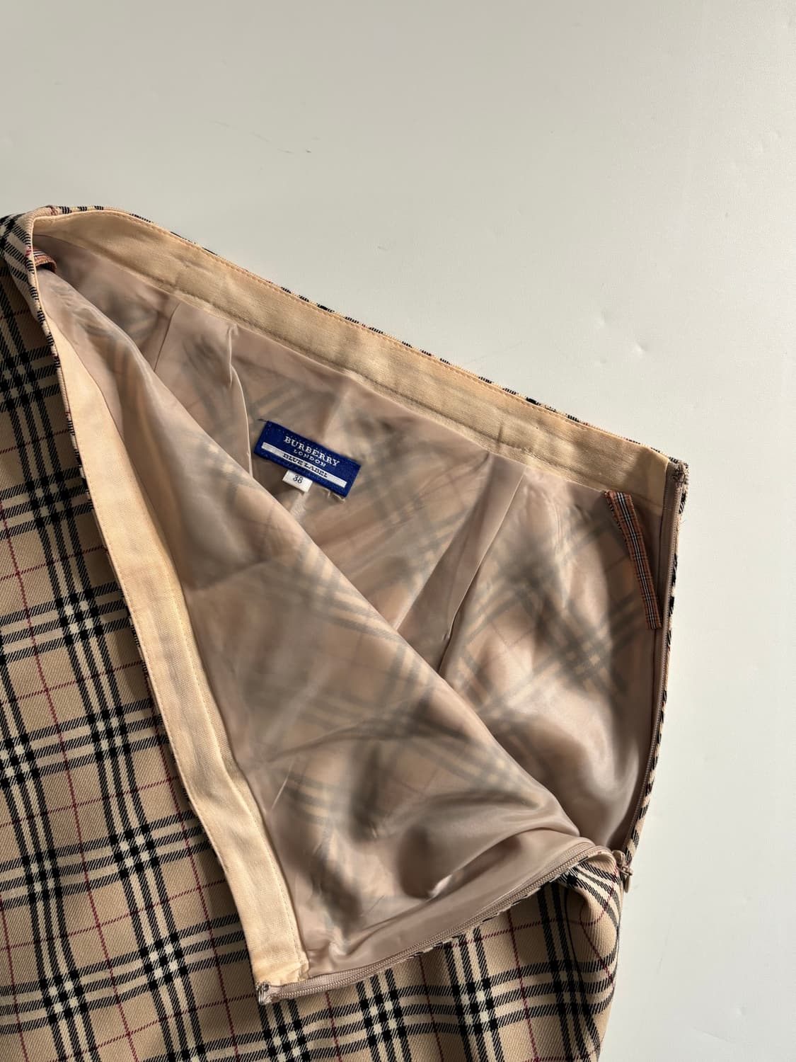 Burberry 버버리 블루라벨 노바체크 플레어 스커트  상품이미지3