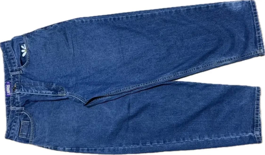 라브로스 데이지 배기 데님팬츠 m 상품이미지1