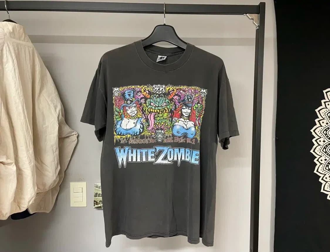 화이트좀비 90s 밴드티 상품이미지1