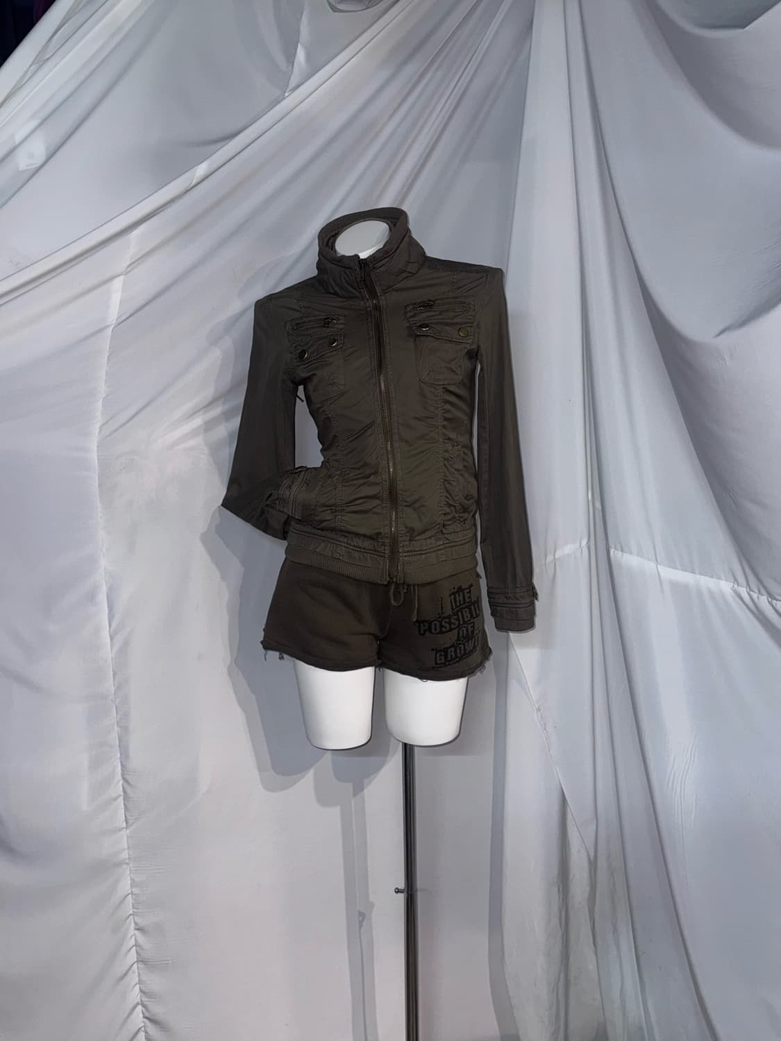 세실맥비 데일리 카키 와투케 코디세트 상품이미지7