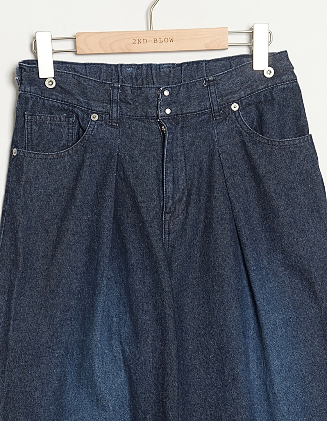 KURASHI&Trips Wide Denim Pant (27~28) 상품이미지2