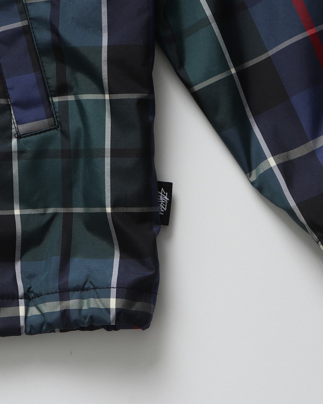 STUSSY Plaid Coach Jacket 상품이미지7